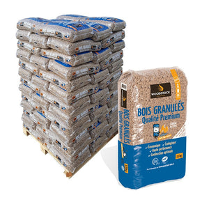 Palette de granulés Woodstock - 66 sacs de 15 kg